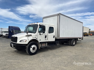 2019 Freightliner M2 106 4x2 Crew Cab Furgoneta caja cerrada