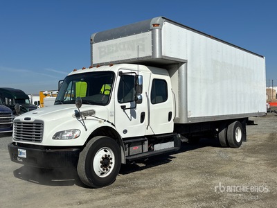 2016 Freightliner M2 106 4x2 Moving Crew Cab Gesloten vrachtwagen