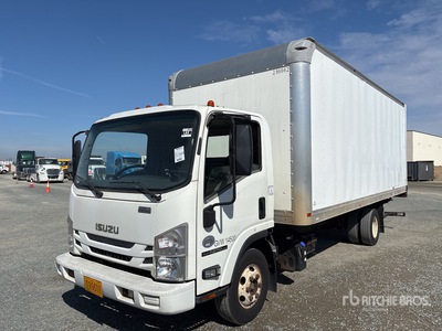 2019 Isuzu NPR 4x2 Van Truck