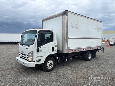 2021 Isuzu NPR 4x2 Van Truck