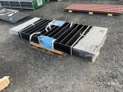 Quantity of (10) 3 ft 3 in x 7 ft 9 in Galvanized Staccionata