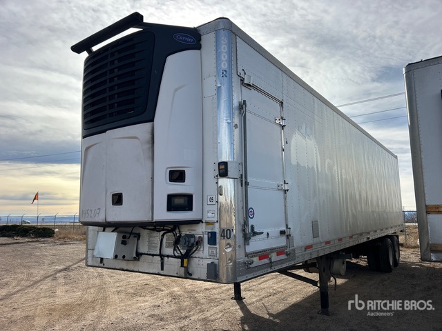 2016 Utility VS2RA 40 ft x 102 in T/A Refrigerated Trailer