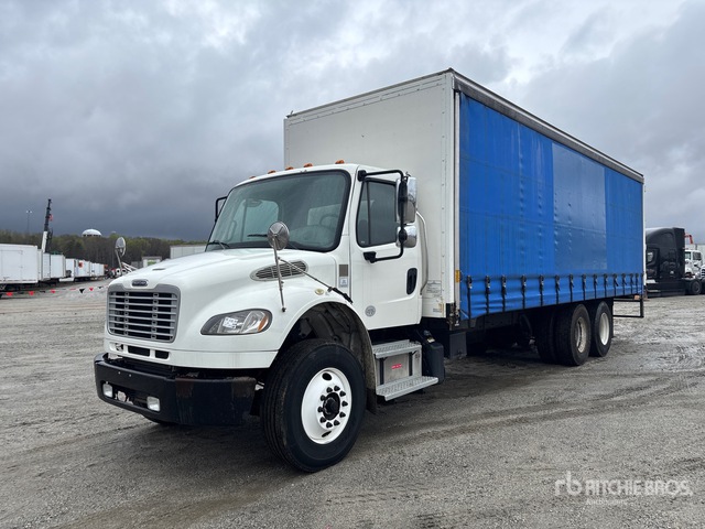 2019 Freightliner M2 106 4x2 Curtain Side Truck
