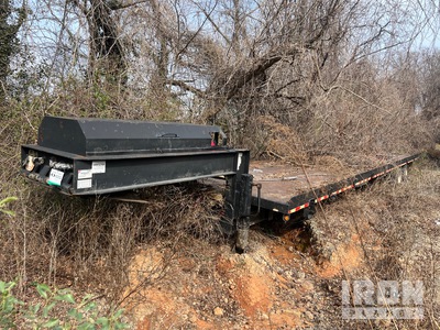 2005 Superline 40 ft T/A Gooseneck Container Trailer