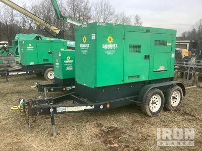 2016 MQ Power DCA70SSIU4FSG 56 kW Mobile Generator Set