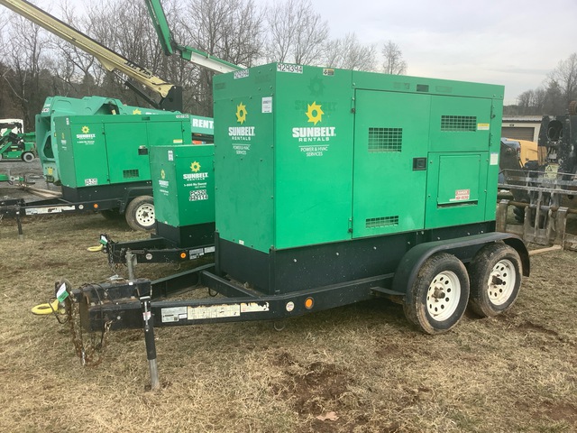 2016 Multiquip DCA-70SSIU4F 56 kW Mobile Generator Set