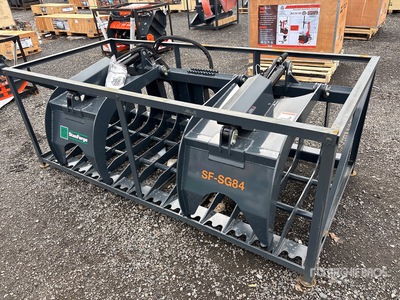 StanForge SG84 84 in Skeleton Skid Steer Grapple Bucket (Unused)