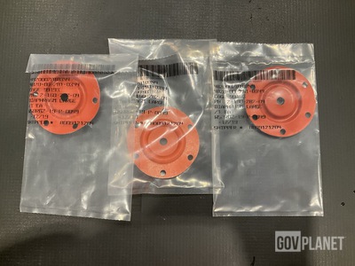 (26) Honeywell 2-160-287-04 Special Shaped Actuator Valve Diaphragms