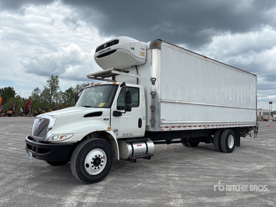 2021 International MV607 4x2 Refrigerated Truck