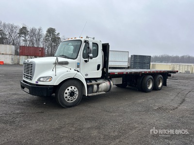 2018 Freightliner M2 112 6x4 Platte vrachtwagen