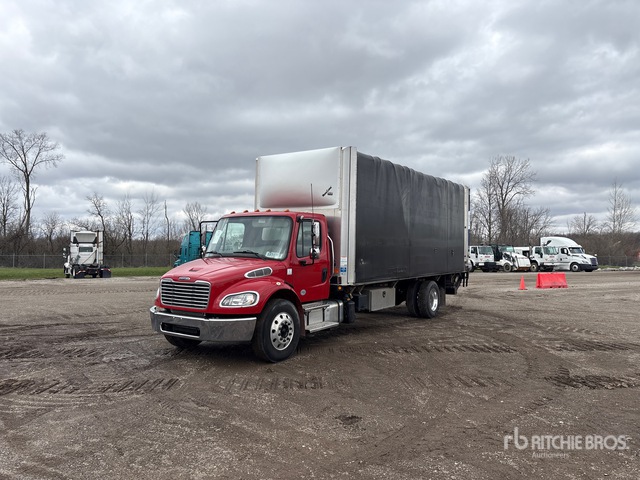 2019 Freightliner M2 106 4x2 Curtain Side Truck