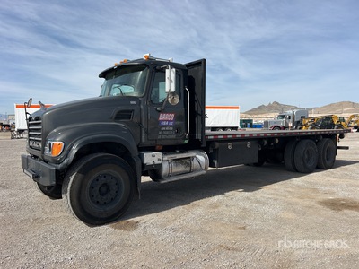 2006 Mack CV713 6x4 Flatbed Truck