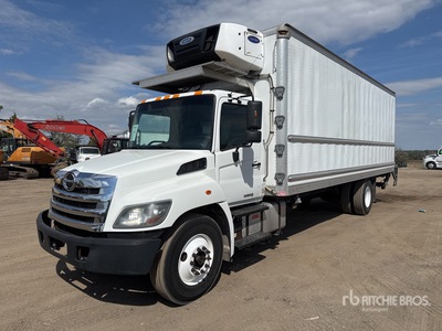 2020 Hino 268 4x2 Crew Cab Refrigerated Truck