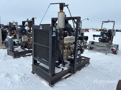 Cornell 5HH64B4-3 Skid-Mounted Wasserpumpe (Inoperable)