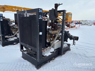 Cornell 6NHTB-EM18DB-2 Skid-Mounted Wasserpumpe (Inoperable)