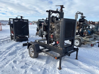 Cornell 4414T-EM18DB Trailer-Mounted Water Pump (Inoperable)