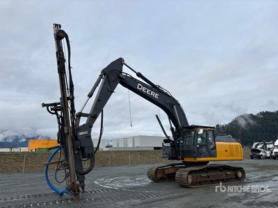 2006 John Deere 350D LC Crawler Mounted ドリル