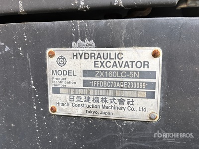 2013 Hitachi ZX160LC-5 Blasthole Drill