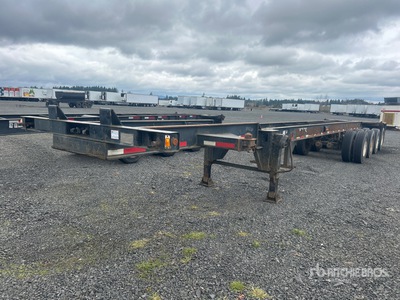 1996 Fruehauf NBF-HD-NF3W-48N Quad/A Container Trailer