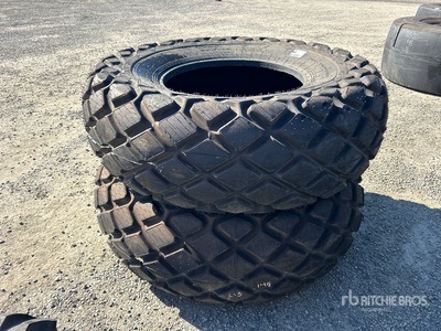 Quantity of (2) Goodyear 24.5x32 Pneumatici (Unused) - Fits Terex Cedarapids CR552
