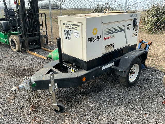 2017 Multiquip SBDLW400E4 350 A Mobile Stick Multi-Operator Welder 2017 Multiquip SBDLW400E4 350 A Mobile Stick Multi-Operator Welder