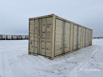 2025 40 ft High Cube Multi-Door Storage Container