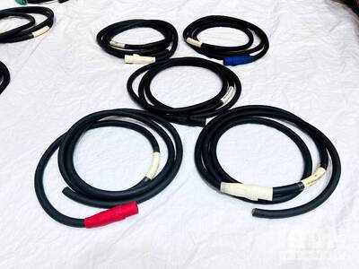 Qty. (5) 400 Amp Power Distribution Cam-Type Pigtail Cords