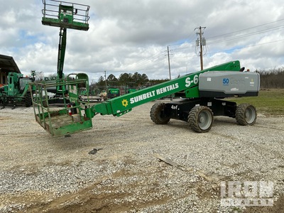 2016 Genie S60X 4WD Diesel Telescopic Boom Lift