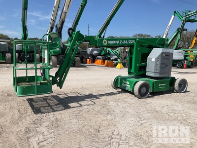 2014 Genie Z34/22N 2WD Electric Articulating Boom Lift