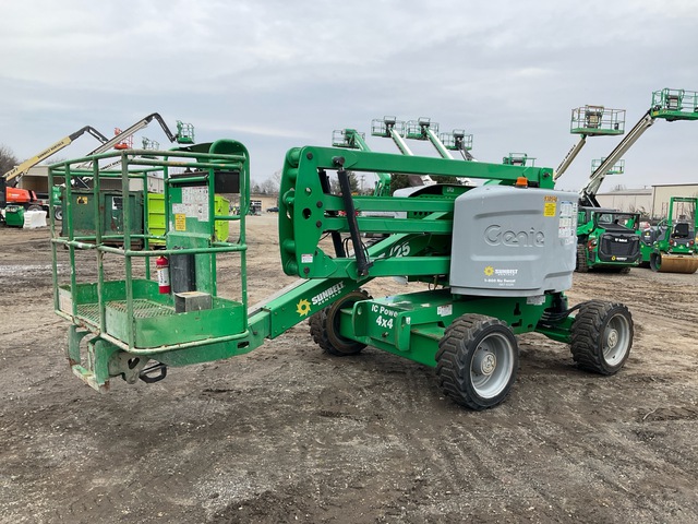 2016 Genie Z-45/25 4WD Diesel Articulating Boom Lift