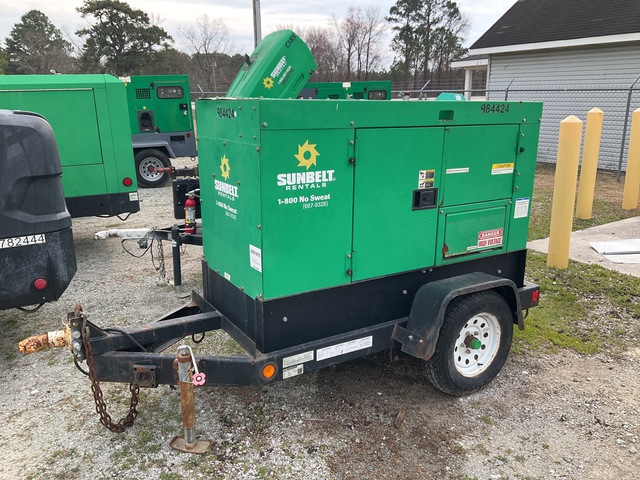 2017 Multiquip DCA-25SSIU4F 20 kW Mobile Generator Set