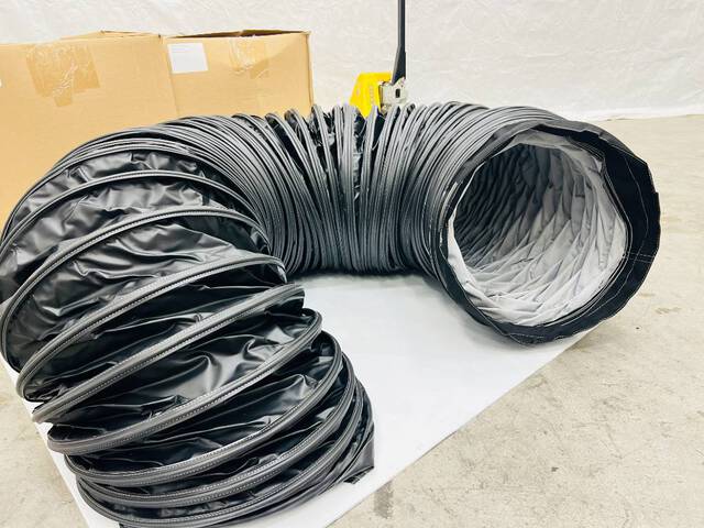 Quantity of (4) 18 in x 25 ft Heating & Cooling Ducts (Unused)