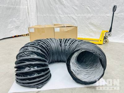 Quantity (4) 18 in. x 25 ft. AC/Heat Ducts (Unused)