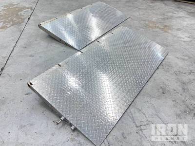 Quantity of (2) Aluminum Loading Ramps Divers