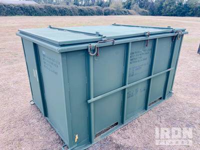 Aluminum Metal Storage Container Crate Varios, tienda, almacen, consumidor