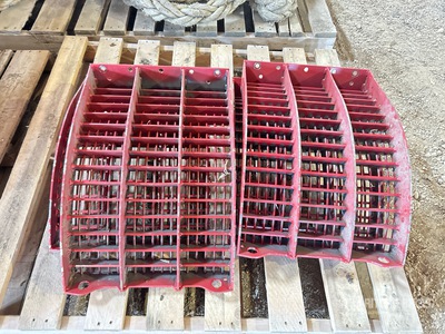 Quantity of (4) コンケーブ - Fits Case 9250