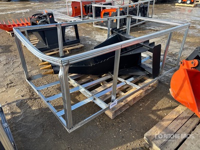 2026 PABREAK BT200 15 in Skid Steer Stump Bucket (Unused)