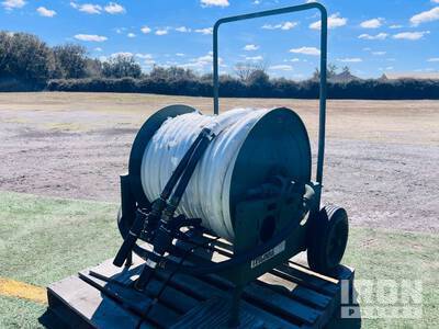 Portable Fire Hose Reel with Flexible Hose & Nozzle