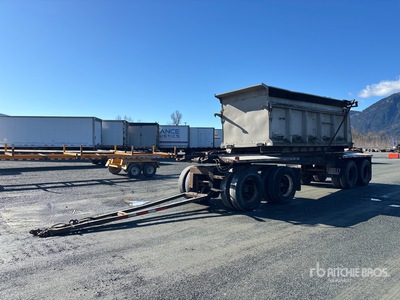 1980 Knight Quad/A Aluminum Transfer Trailer