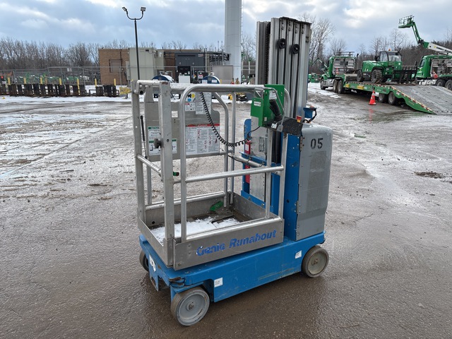 2016 Genie GR-20 Vertical Mast Lift 2016 Genie GR-20 Vertical Mast Lift