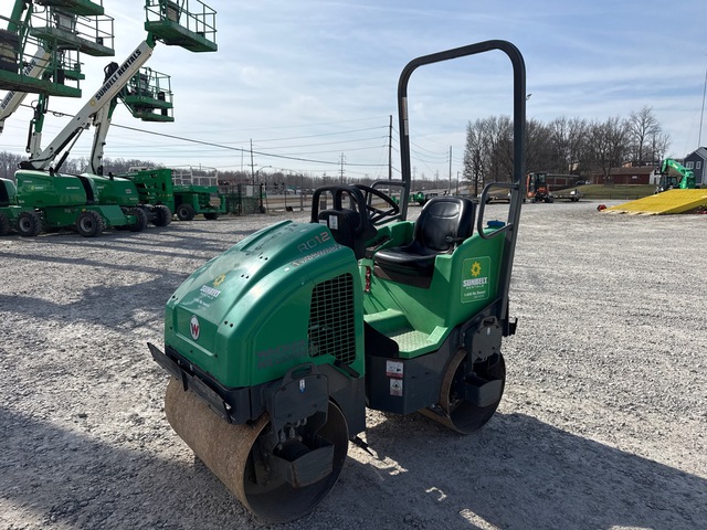 2018 Wacker Neuson RD12A Double Drum Roller