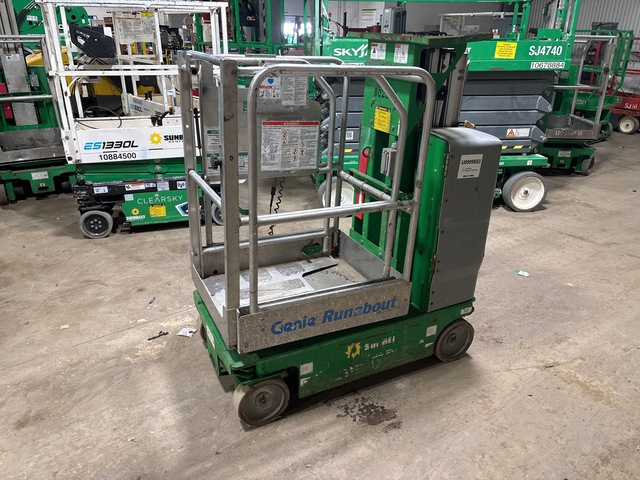 2016 Genie GR-12 Vertical Mast Lift 2016 Genie GR-12 Vertical Mast Lift