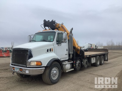 2018 Compa 340.8SC 10580 lb Articulated Boom on 2005 Sterling LT9500 12x4 Boom Truck