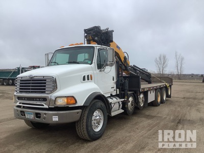 2018 Compa 340.8SC 10580 lb Articulated Boom on 2003 Sterling LT9500 12x4 Boom Truck