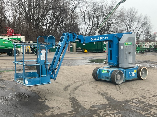 2016 Genie Z-30/20N RJ 2WD Electric Articulating Boom Lift 2016 Genie Z-30/20N RJ 2WD Electric Articulating Boom Lift