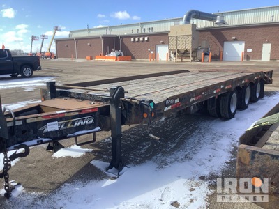2016 Felling FT-7 0T 28 ft Tri/A Utility Trailer
