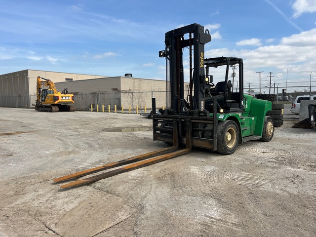 2016 Yale GDP250SCECCV143 22000 lb Pneumatic Tire Forklift
