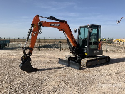 2022 Doosan DX55R-7 Mini Excavator