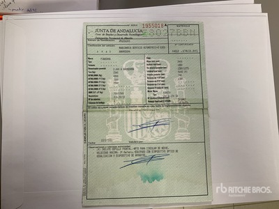 2001 Piquersa 2000H Sweeper Truck