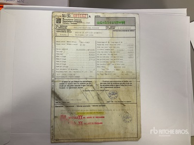 1999 Cmar-Kramer NC200 Camion barredora